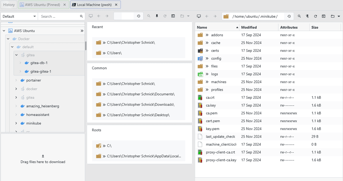 File browser | XPipe Docs